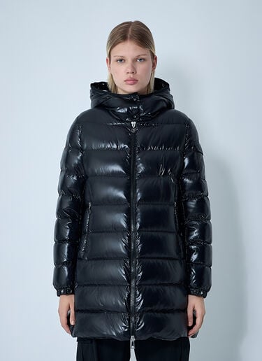 Moncler Courcelles Long Down Coat Black mon0261001