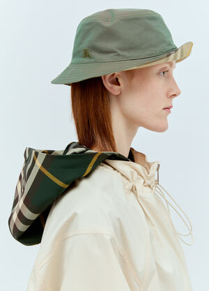 Burberry Reversible Bucket Hat Green bur0356001