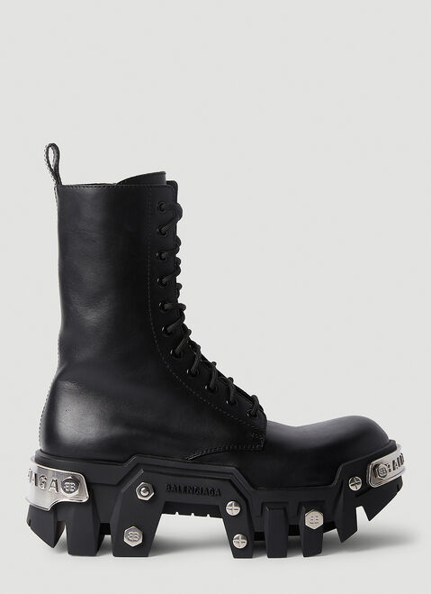 Stüssy Bulldozer Lace-Up Boots Grey sts0350002