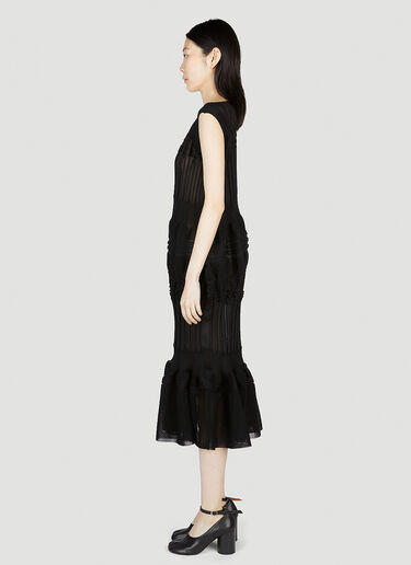 Issey Miyake Assemblage Dress Black ism0253004