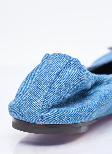 Jacquemus Les Ballerines Flats Blue jac0258024