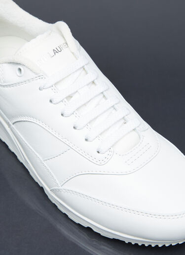 Saint Laurent Bump Leather Sneakers White sla0154033