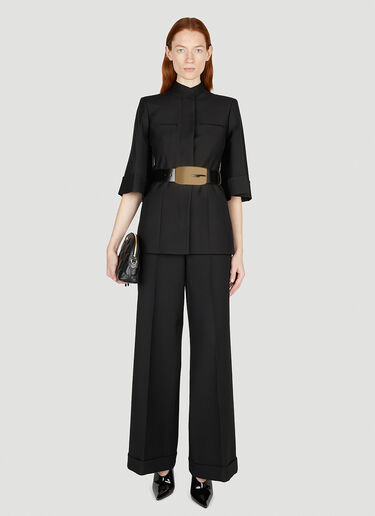 Waist Belt Blazer Gucci Waist Belt Blazer Black guc0252051
