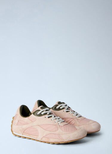 LN-CC® - Bottega Veneta: Orbit Flash Sneakers - Pink Bottega Veneta Orbit Flash Sneakers Pink bov0266044