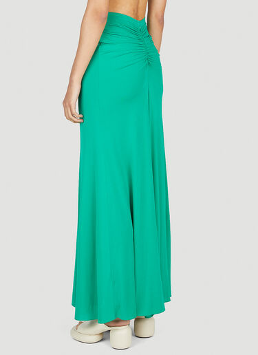 Rabanne V Waistband Skirt Green pac0254006