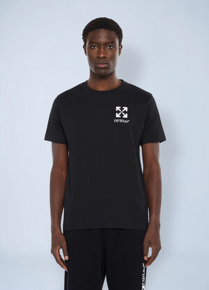 Off-White Small Arrow Slim Logo T-Shirt Black ofw0162054