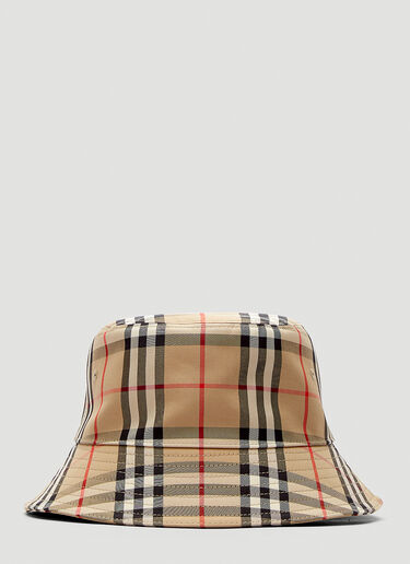 Burberry Classic Check Bucket Hat in Beige Beige bur0336001