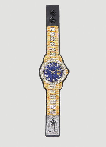 Walter Van Beirendonck 워치 브레이슬릿 골드 wlt0152035