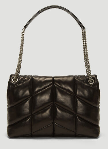 Saint Laurent Medium Puffer Shoulder Bag Black sla0237041