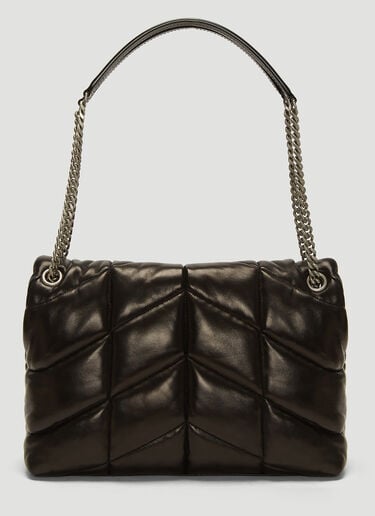 Medium Puffer Shoulder Bag Saint Laurent Medium Puffer Shoulder Bag Black sla0237041