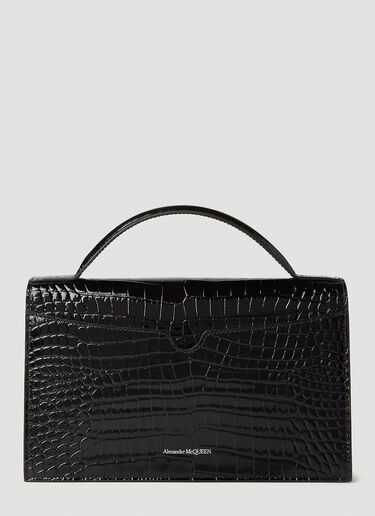 Alexander McQueen Medium Skull Handbag Black amq0251001