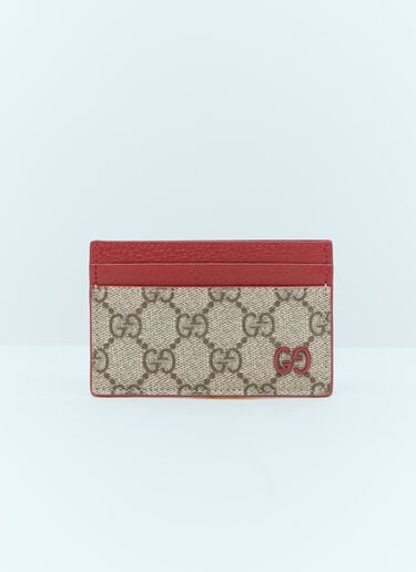 Gucci GG 슈프림 캔버스 카드홀더 베이지 guc0155113