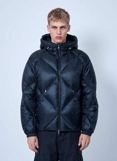 LN-CC® - Moncler: Valclaire Hooded Diamond-Quilted Down Jacket - Black Moncler Valclaire Hooded Diamond-Quilted Down Jacket Black mon0166044