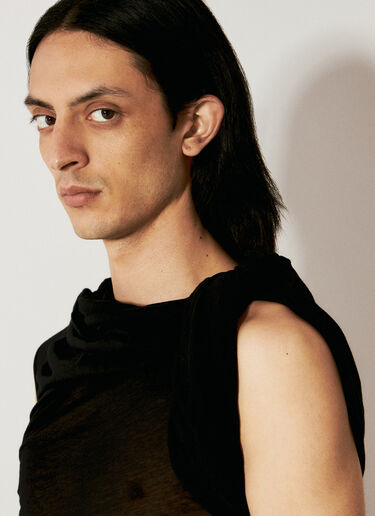 후드 탑 Rick Owens 후드 탑 블랙 ric0156010