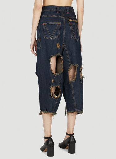 Distressed Macca Jeans Vivienne Westwood Distressed Macca Jeans Blue vvw0352002