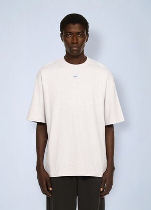 Off-White Stencil Arrow Skate Logo T-Shirt Grey ofw0162024