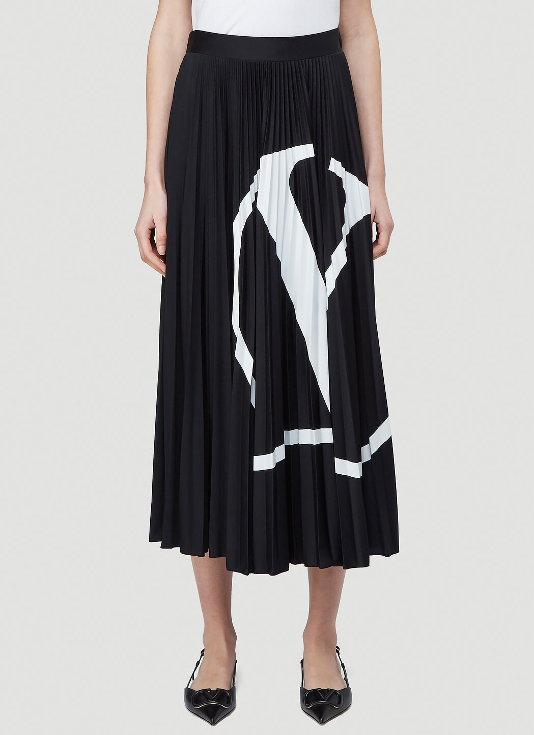 Valentino skirt hot sale logo
