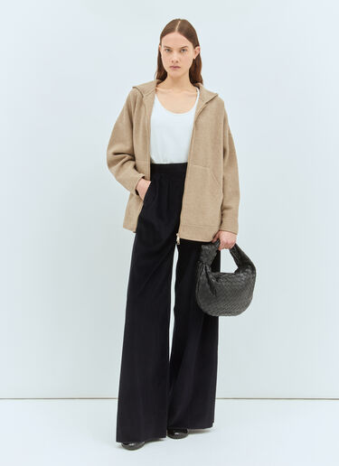 Max Mara 阔腿灯芯绒长裤 蓝色 max0258005
