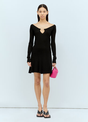 Jacquemus La Mini Robe PralÃ¹ 连衣裙 黑色 jac0256016