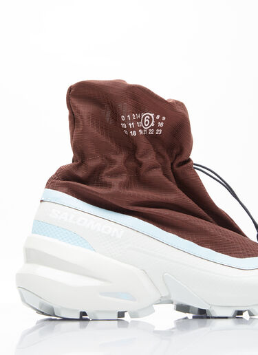 MM6 Maison Margiela x Salomon Cross Mid Sneakers Burgundy mms0154004