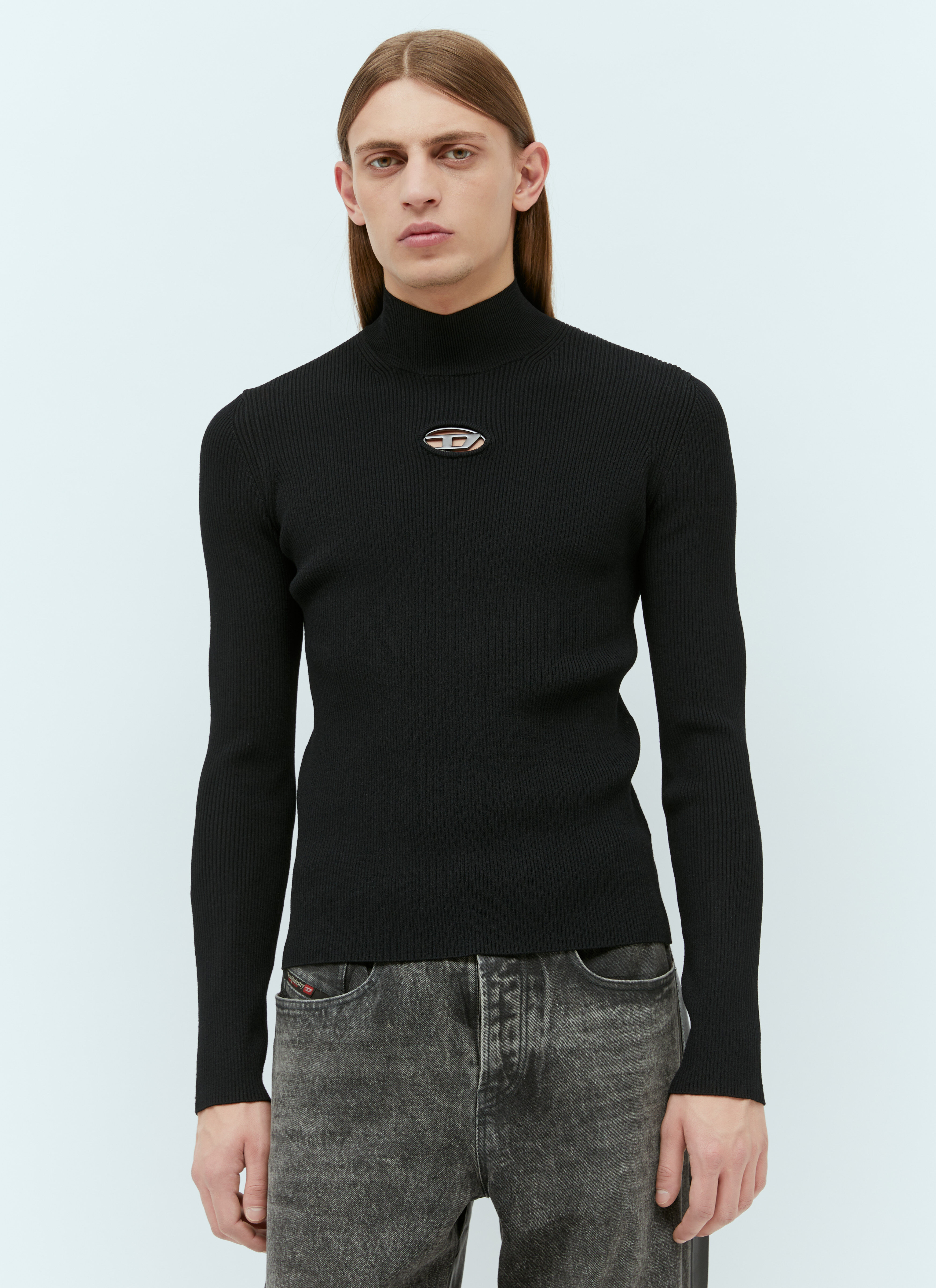 トップス K Diesel Men's' K-Zackary Knit Sweater in Black | LN-CC®