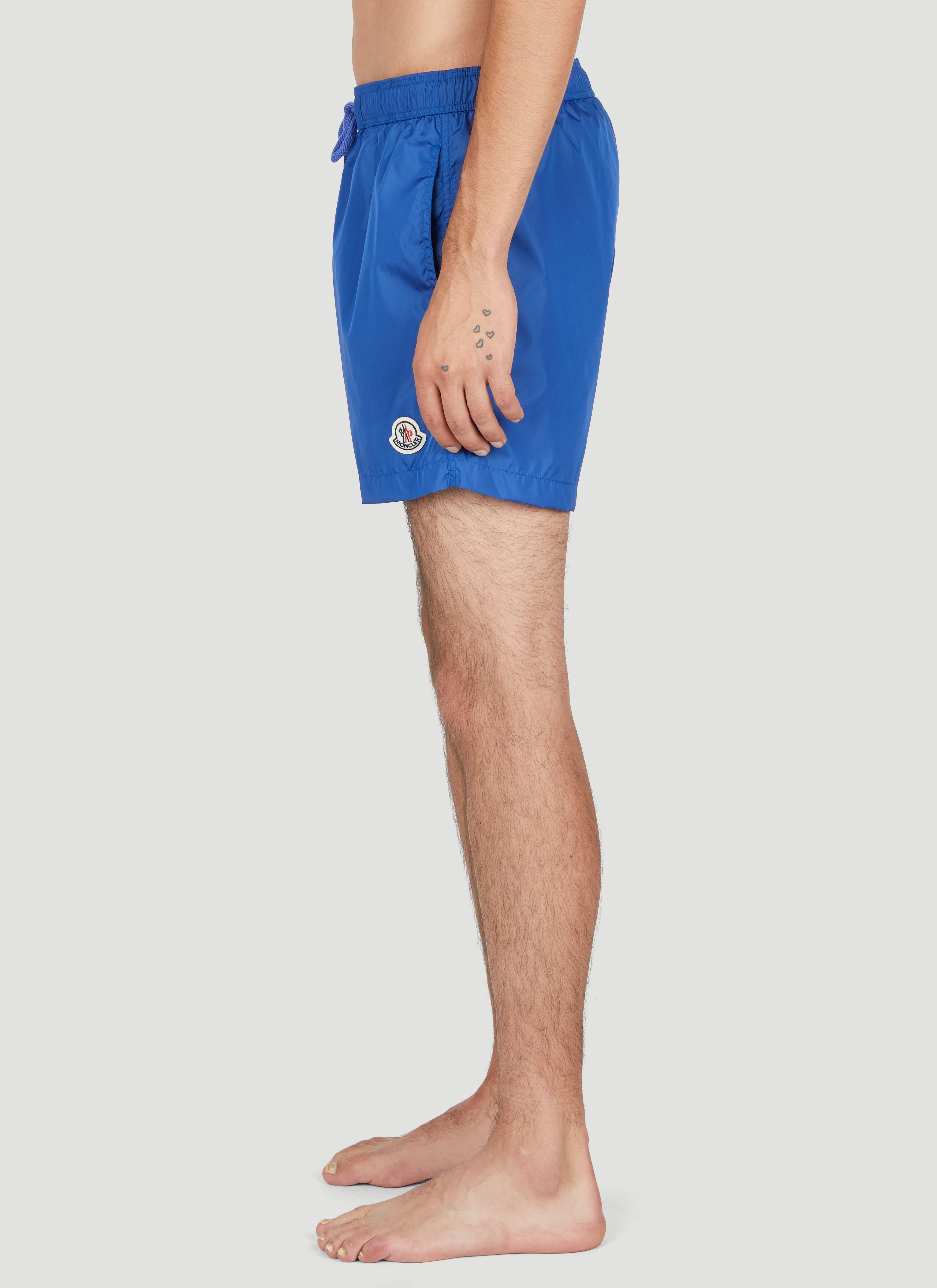 Blue moncler shorts store