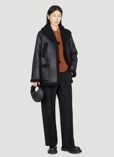 アビエーター レザージャケット A.P.C. アビエーター レザージャケット ブラック apc0254001