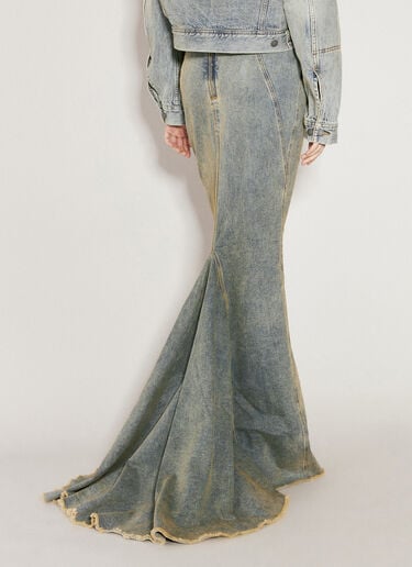 Caudal Fin Maxi Skirt Entire Studios Caudal Fin Maxi Skirt Blue ent0256005