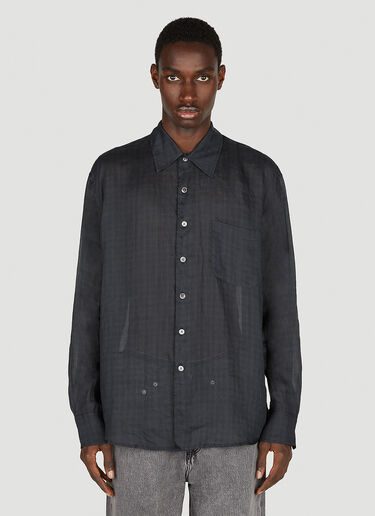 Our Legacy Above Night Shirt Black our0153005