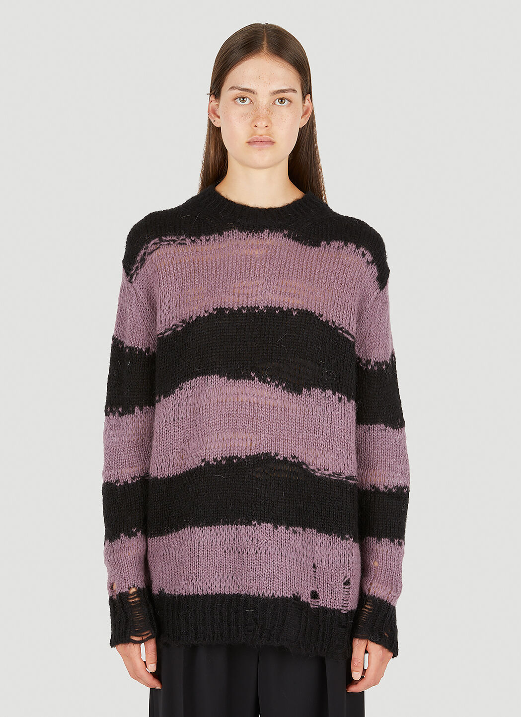 Acne best sale purple sweater