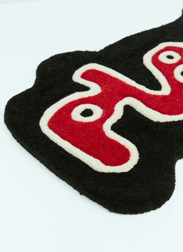 Wavey Casa x Playboy Runner Rug Black wcp0355003