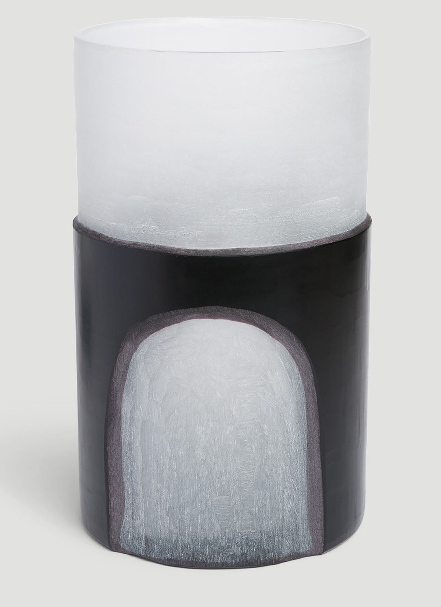 Tom Dixon Medium Carved Vase In Black