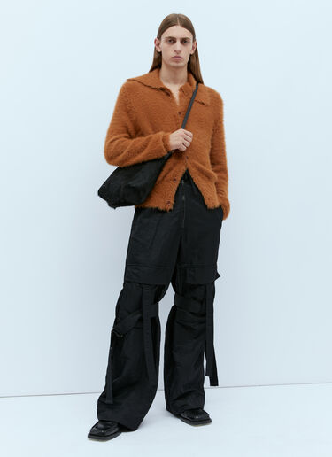 プリモテープパンツ Dries Van Noten プリモテープパンツ ブラック dvn0154010