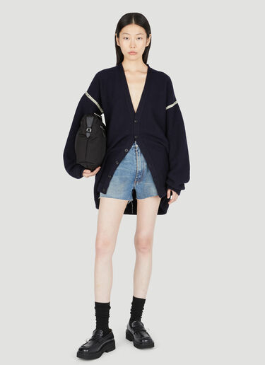 Maison Margiela Distressed Denim Shorts Blue mla0253003