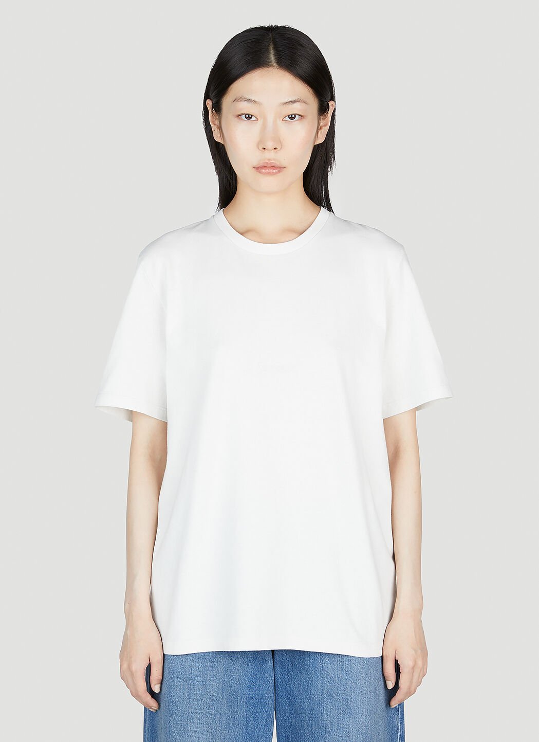 Jil Sander+ Tonal Logo T-shirt Cream jsp0251010