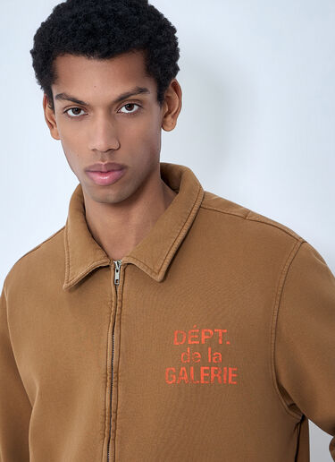 Zip-Front Cotton Jacket Gallery Dept. Zip-Front Cotton Jacket Beige gdp0162006