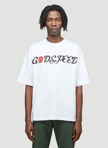 Youths In Balaclava Godspeed T-Shirt White yib0144002