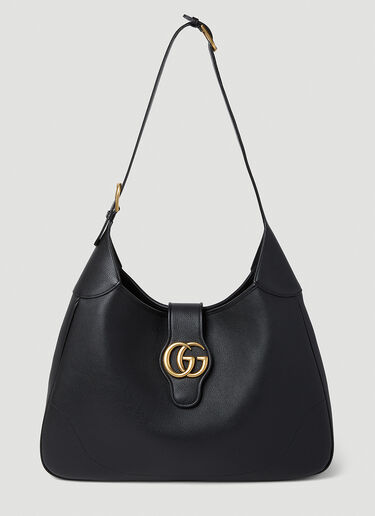 Gucci Aphrodite 大号单肩包 黑色 guc0253176