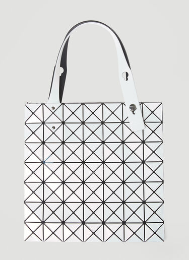 Bao Bao Issey Miyake 프리즘 폴라리제이션 토트 백 화이트 bao0253005
