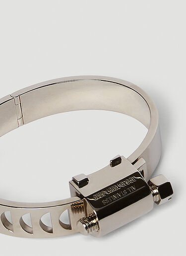 Balenciaga Tool Bangle Bracelet Silver bal0245087
