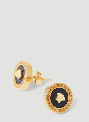 Versace Medusa Stud Earrings Gold ver0355002