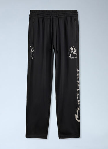 LN-CC® - Y-3 x CHITO: Graphic Track Pants - Black Y-3 x CHITO Graphic Track Pants Black yyy0165028
