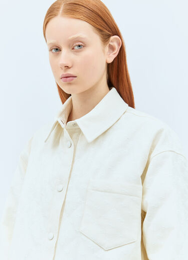 GG Padded Overshirt Gucci GG Padded Overshirt Off white guc0257023