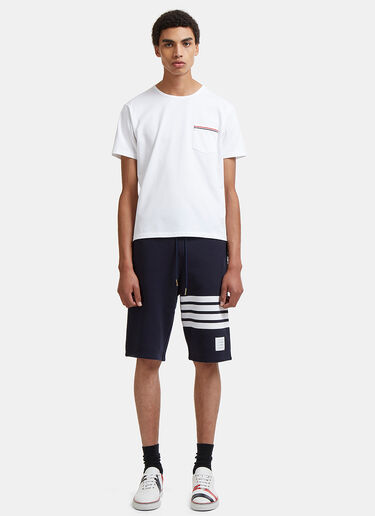 Thom Browne 4 Bar Sweat Shorts Navy thb0129004