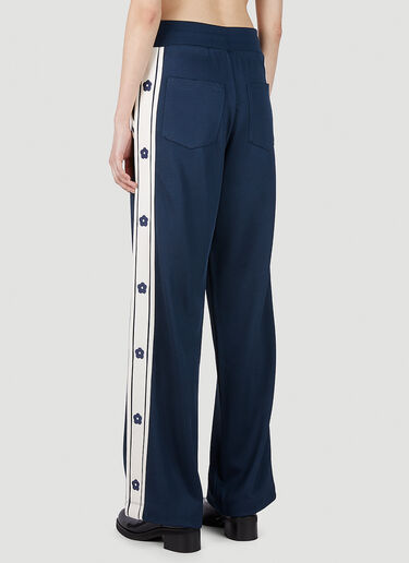 Kenzo Floral Trim Track Pants Navy knz0252007