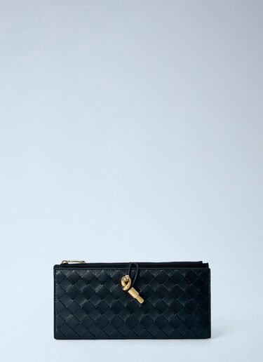 LN-CC® - Bottega Veneta: Andiamo Wallet Organizer - Black Bottega Veneta Andiamo Wallet Organizer Black bov0265046