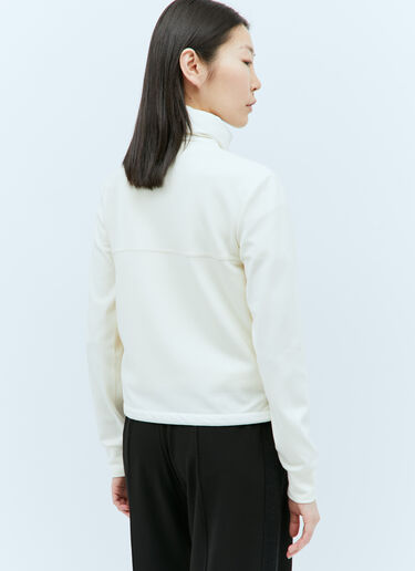 Moncler 패딩 마감 집업 가디건 화이트 mon0257044