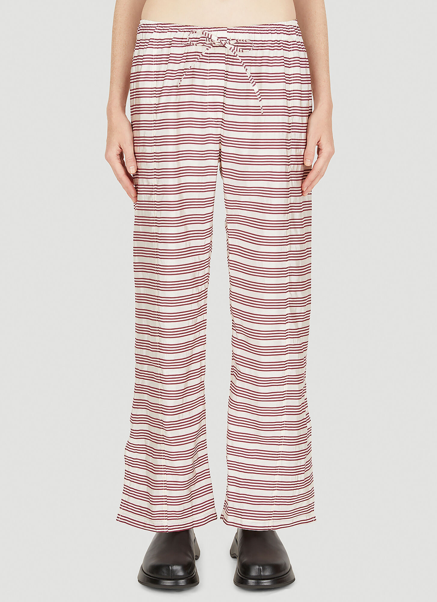 Shop Soulland Cilra Pants In Red