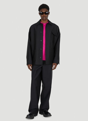 Valentino 기하학 모티프 스웨터 핑크 val0150006