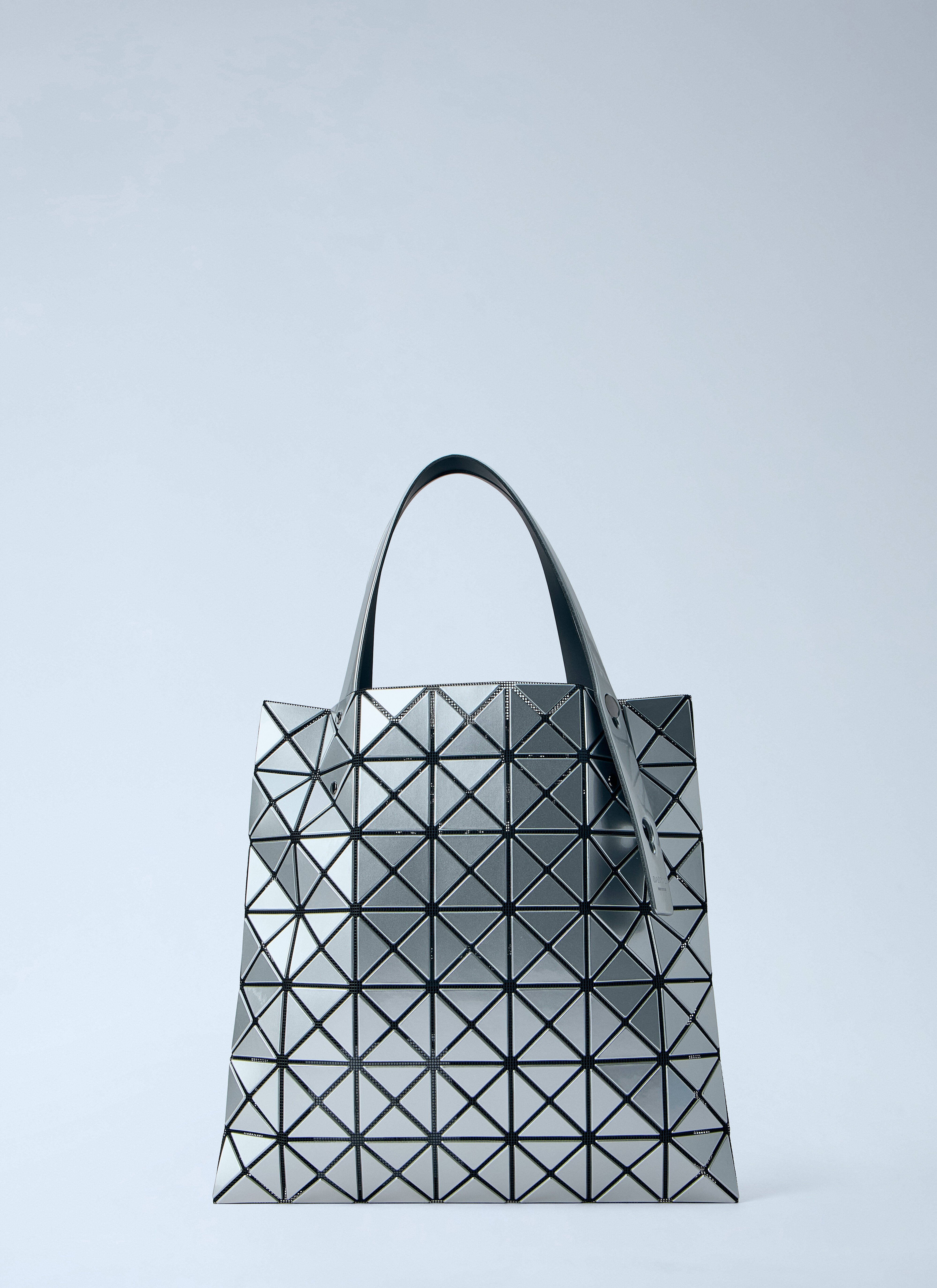 BAO BAO ISSEYMIYAKE グレー トートバッグ Bao Bao Issey Miyake